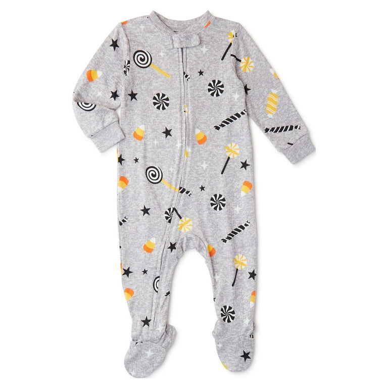 Baby halloween footie online pajamas