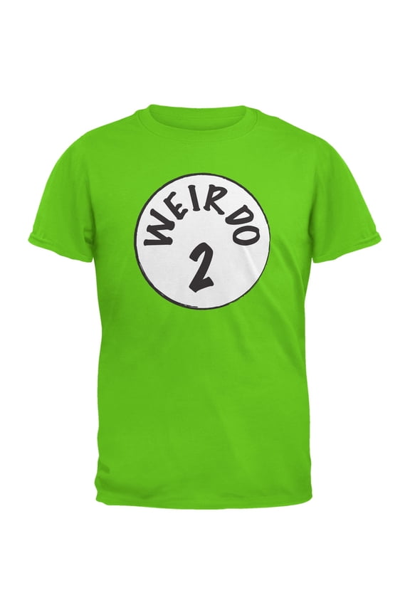 Halloween Weirdo 2 Two Electric Green Youth T-Shirt