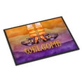 thumbnail image 1 of Halloween Welcome Witches Feet Doormat 18x27, 1 of 2