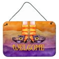 thumbnail image 1 of Halloween Welcome Witches Feet Wall or Door Hanging Prints, 1 of 1