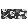 thumbnail image 1 of Halloween White Ghosts Pumpkins and Spider Webs Kitchen Rug Mat,Kitchen Runner Rugs Non Skid Washable,Decorative Kitchen Floor Mats for Kitchen,Sink,Laundry,17"X47", 1 of 5
