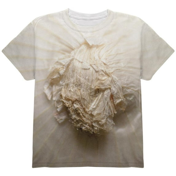 Halloween White Onion Costume All Over Youth T Shirt Multi YLG