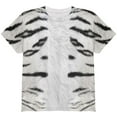 thumbnail image 1 of Halloween White Siberian Tiger Costume All Over Youth T Shirt Multi YMD, 1 of 2