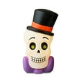 Halloween 14" Skull Blow MoldTabletop Decoration Way to Celebrate 8.66