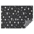 thumbnail image 1 of Halloween Skull and Bone Pattern Rectangle Tablecloth 60"x84",Waterproof Polyester Rectangle Table Cloth, Wipeable Spillproof Polyester Tablecloth for Dining, Camping, Indoor and Outdoor, 1 of 5