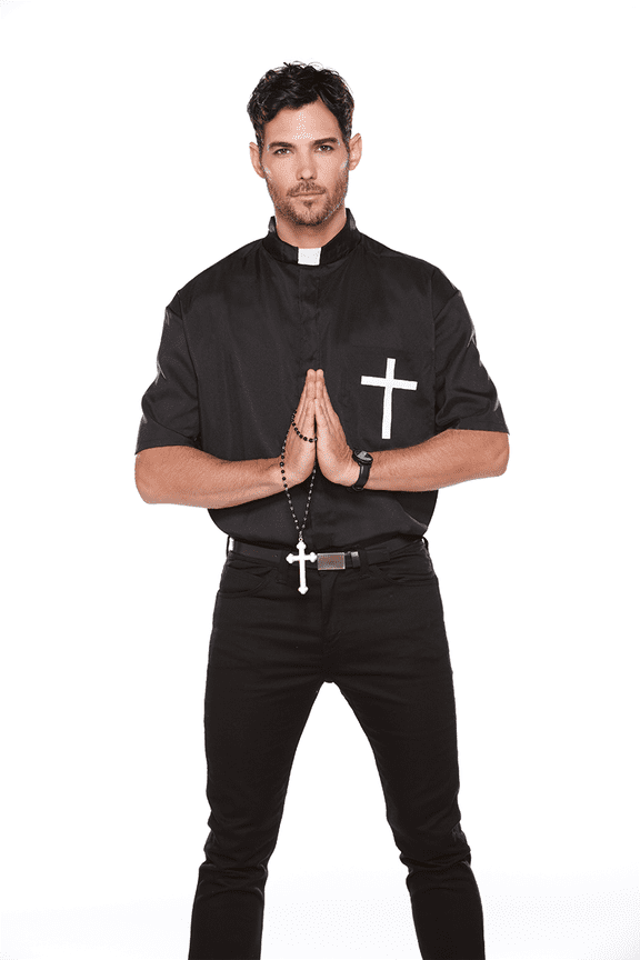 - The Holy Prayer Men's Dress- Black