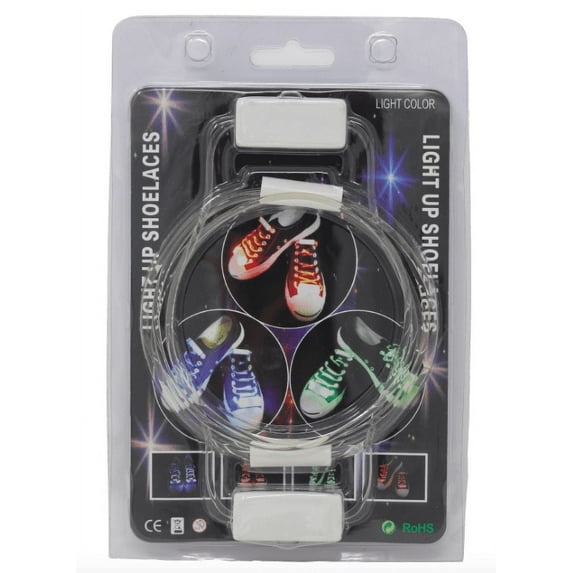 Halloween Wholesalers Light Up LED Shoelaces (Green)