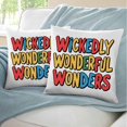 Halloween Wickedly Wonderful Wonders Scary Ghost pillows case 18x18