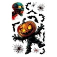 thumbnail image 1 of Halloween Window Clings Decals – Spooky Removable Decorations with Zombie, Bats, Bloody Handprints, Cat & Pumpkin for Party Home Decor, 1 of 2