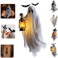 thumbnail image 1 of Halloween Window Clings Giant Lantern Ghost Decorations Ghost Decal For Mirror Halloween Window Stickers Indoor Halloween Ghost Decor,C, 1 of 7