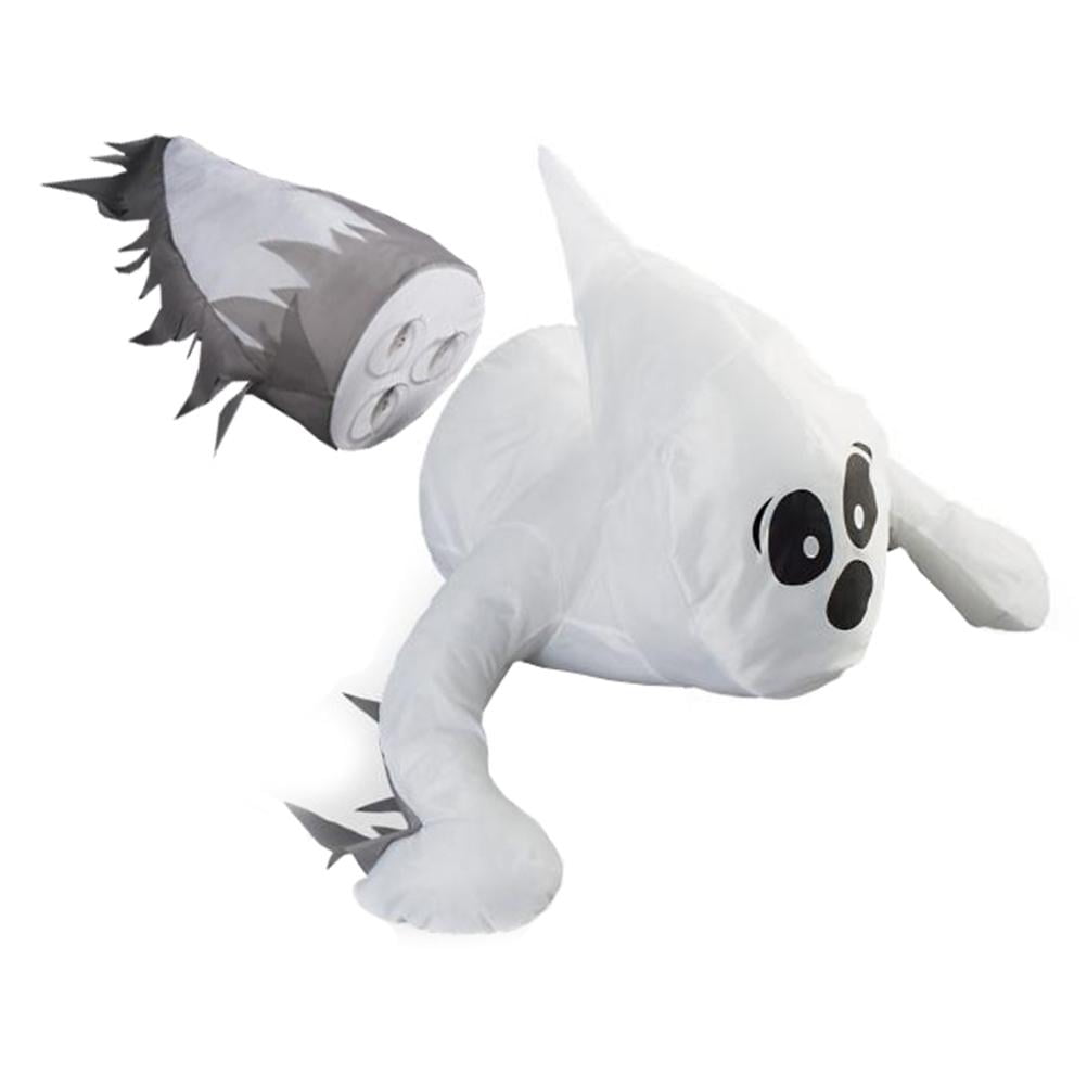 Halloween Window Crashing Ghosts Halloween Window Decoration Broken Window Ghost for Indoor or