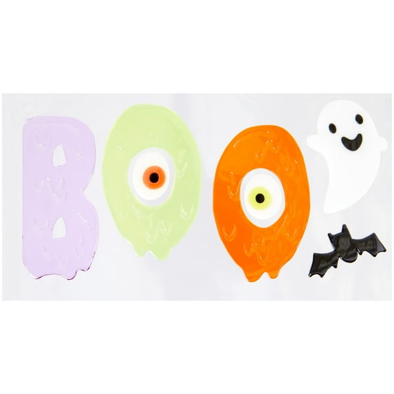 Boo Window Clings, Multicolor, Halloween by Way To Celebrate