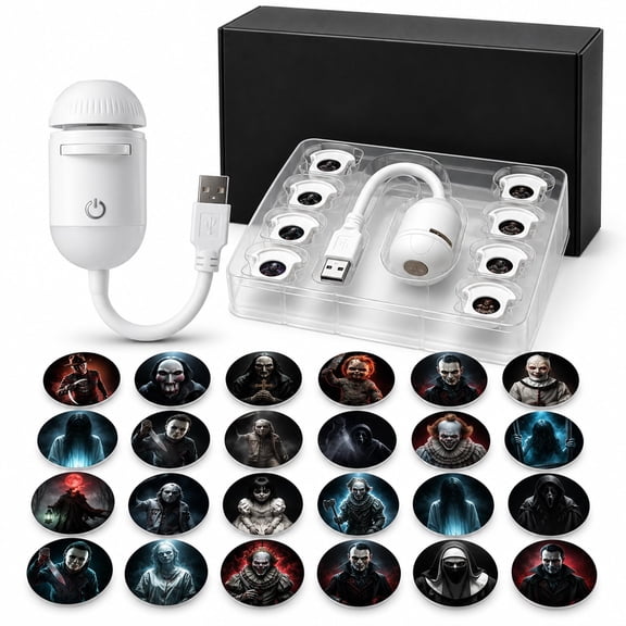 Halloween Window Projector for Car, Plug and Play