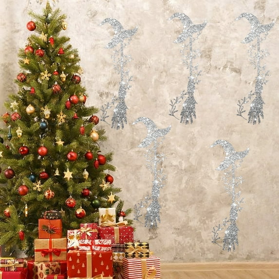 Halloween Window Stickers Witch Stickers Window Clings Decals For Party Decoration Indoor & Outdoor Window Decor Home Decor