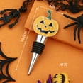 thumbnail image 1 of Halloween Wine Bottle Stopper, Halloween Wine Stopper for Glass Bottles, Reusable Cute Wine Bottle Stopper Wine Accessories Wine Stoppers for Halloween Decor, 1 of 1