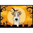 thumbnail image 1 of Halloween Wire Haired Fox Terrier Indoor & Outdoor Mat, 24 x 36 in., 1 of 1