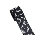 thumbnail image 1 of Halloween Wired Edge Ribbons Holiday DIY Craft Wrapping Ribbon for Home Party Decor, 1 of 6
