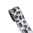 thumbnail image 1 of Halloween Wired Edge Ribbons Holiday DIY Craft Wrapping Ribbon for Home Party Decor, 1 of 6