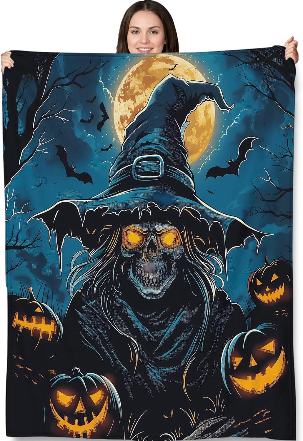 Capricorn Gothic Witch Blanket