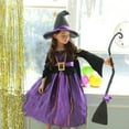 thumbnail image 1 of Halloween Witch Broom Party Dancing Broom Real Flying Broom Night Haunted Witch Game Dress up Halloween Decoration Party Supplies, 1 of 6
