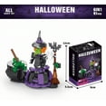 thumbnail image 1 of Halloween Witch Building Blocks Set, Educational Halloween Horror Atmosphere Fun Building Toys, Exquisite Table Halloween Decorations Collections, Perfect Gifts for Boys & Girls All Ages, 1 of 3