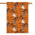 thumbnail image 1 of Halloween Witch Cats on Brooms Pattern Fall Garden Flags 28"x40" Double Side,Small Yard Flags for Outside,Outdoor Fall Decor,Autumn Funny Garden Flag Yard Decoration, 1 of 5