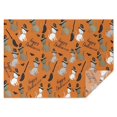 thumbnail image 1 of Halloween Witch Cats Pattern Rectangle Tablecloth 60"x84",Waterproof Polyester Rectangle Table Cloth, Wipeable Spillproof Polyester Tablecloth for Dining, Camping, Indoor and Outdoor, 1 of 5