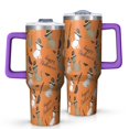 thumbnail image 1 of Halloween Witch Cats Pattern Tumbler with Handle and Lid,40oz Double Wall Vacuum Insulated Tumbler,Cups Gift for Women and Men, 1 of 7