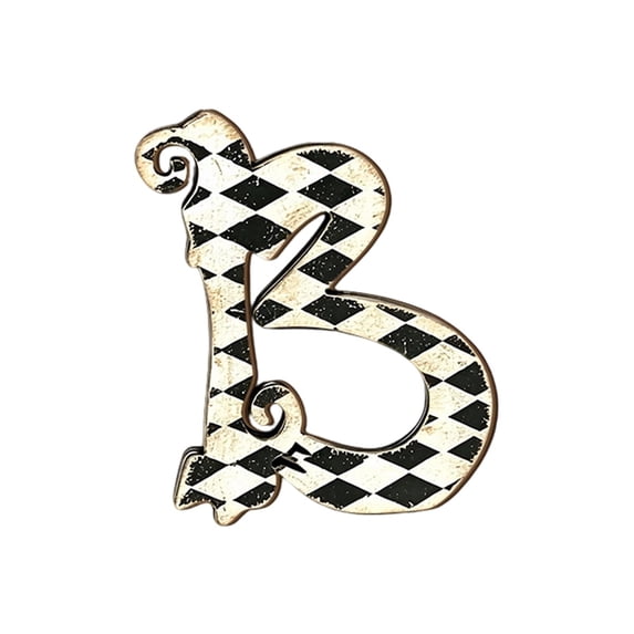 Halloween Witch Decor 5 Inch Vintage Halloween Decor Wooden Letters for Wall Decor Halloween Decorations for Home Halloween Mantel Decor Door and Wall Decoration for Spooky Season