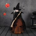 thumbnail image 1 of Halloween Witch Doll Home Party Decoration Handmade Cloth Ornament for Festive Scary Atmosphere, 1 of 2