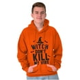thumbnail image 1 of Halloween Witch Don't Kill My Vibe Hoodie Sweatshirt Women Men Brisco Brands M, 1 of 5