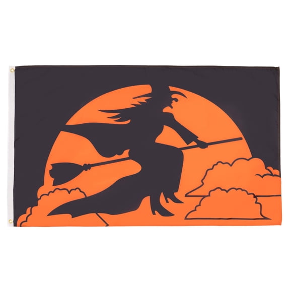 AZ Flag Halloween Witch Flag 3x5 ft 100D Polyester 2 Grommets 150x90 cm