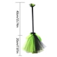 thumbnail image 1 of Halloween Witch Flying Broom, 23.6'' Witch Flying Broomstick with Fake Spider, Halloween Dress-up Party Cosplay Costume Props, 1 of 5