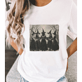 thumbnail image 1 of Halloween Witch Graphic T-Shirt Girls Will Be Girls Vintage Print Tee S-4XL, 1 of 6