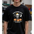 thumbnail image 1 of Halloween Witch Graphic Tee T Shirt Top The Grandma Skeleton Pumpkin Design Comfortable Black S-5XL, 1 of 5