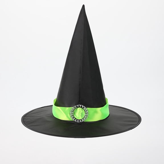 Halloween Witch Hat for Adults Kids Spirit Witch Hat Party hickened Hanging Black Wizard Hats Bulk Skin-friendly Breathable Halloween Party Masquerade Props