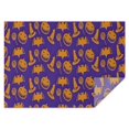 thumbnail image 1 of Halloween Witch Hats Bats and Pumpkins Rectangle Tablecloth 60"x84",Waterproof Polyester Rectangle Table Cloth, Wipeable Spillproof Polyester Tablecloth for Dining, Camping, Indoor and Outdoor, 1 of 5