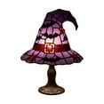 thumbnail image 1 of Halloween Witch Hat Desk Lamp Decoration – Resin Craft LED Table Light for Home Decor, Bedroom, Living Room, Party Ornament, Spooky Seasonal Gift, 1 of 5