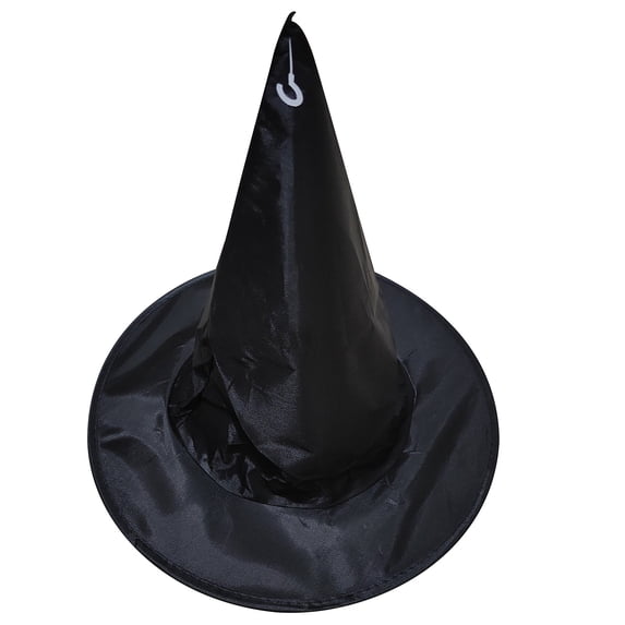 Halloween Witch Hat with Hook for Decoration, Spooky Hanging Cap for Yard, Parties, Masquerades, and Costume Events, for Halloween Festivities