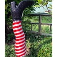 thumbnail image 1 of Halloween Witch Leg Decor - Striped Witch Legs with High Heels for Outdoor Yard Displays, Props & Spooky Prank Scenes, 1 of 1
