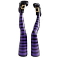 thumbnail image 1 of Halloween Witch Legs, Evil Witch Legs Props Large Halloween Upside Down Wizard Feet Boot for Garden Courtyard Outdoor Home Decor Purple, 1 of 6