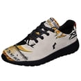 thumbnail image 1 of Halloween Witch On A Dark Desert Highway Cool Wind In My Hair Shoes Sneakers Black Size 11, 1 of 7