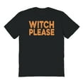 thumbnail image 1 of Halloween Witch Please Graphic Black Men's Cotton T-Shirt, 1 of 1