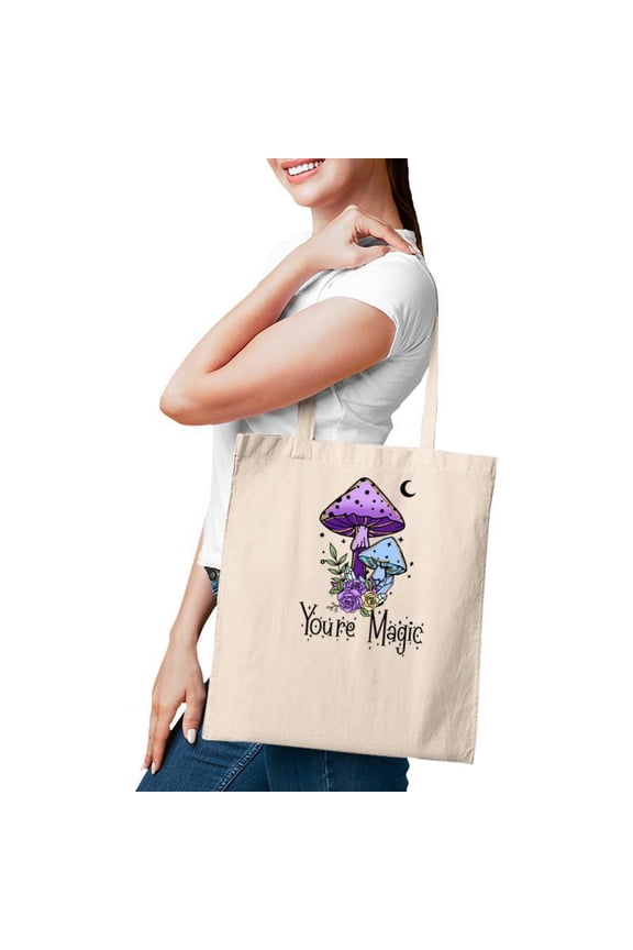 Halloween Witch Vibes YouRe Magic Design Tote Bag