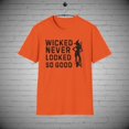 thumbnail image 1 of Halloween Witch t-shirt, Wicked Never Looked So Good tee, Halloween tee, 1 of 1