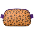 thumbnail image 1 of Halloween Witches on Brooms Pattern Cute Fanny Packs for Women,Travel Waterproof Crossbody Fanny Bags Waist Purse for Women Anti Theft Adjustable Strap for Running Travel Cycling, 1 of 4