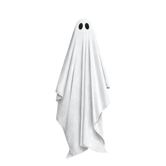 Halloween Witches And Ghost Stickers,Halloween Mirror Ghost Decal Sticker Spooky White Sheet Ghost Window Wall Decal Removable Waterproof Ghost Sticker