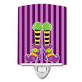 thumbnail image 1 of Halloween Witches Legs Ceramic Night Light, 1 of 1