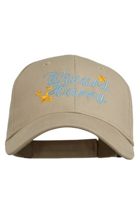 Halloween Wizard Harry Embroidered Youth Brushed Cap - Khaki OSFM