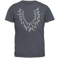 thumbnail image 1 of Halloween Wolf Costume Grey Mens T Shirt Charcoal MD, 1 of 2